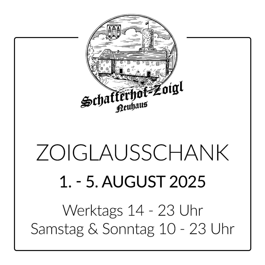 Zoiglausschank am Schafferhof von 1. - 5. August 2025