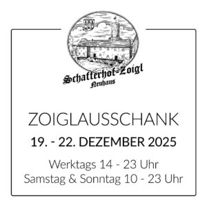 Zoiglausschank von 19.-22. Dezember 2025